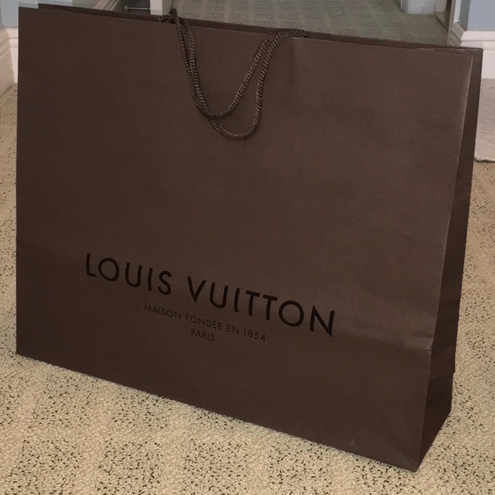 Large Louis Vuitton shopping bag